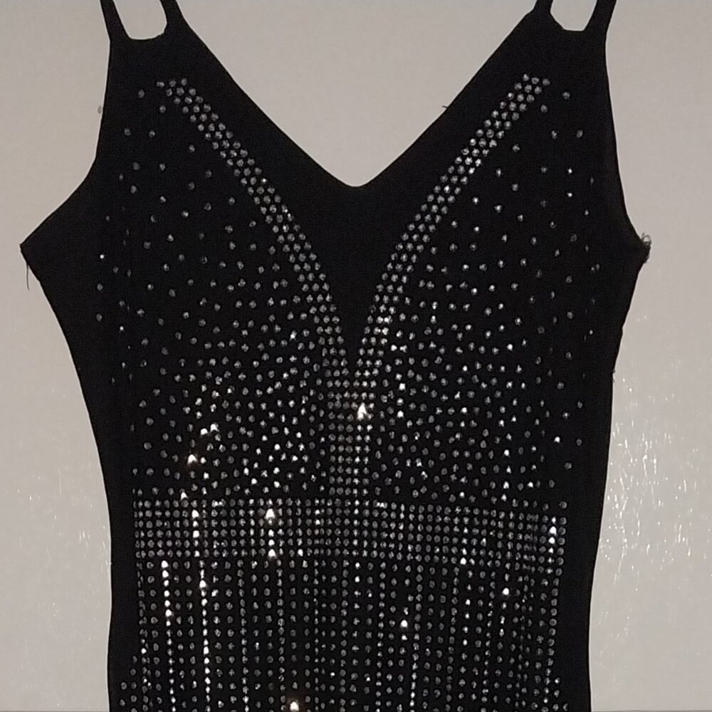 Black Studded Dress